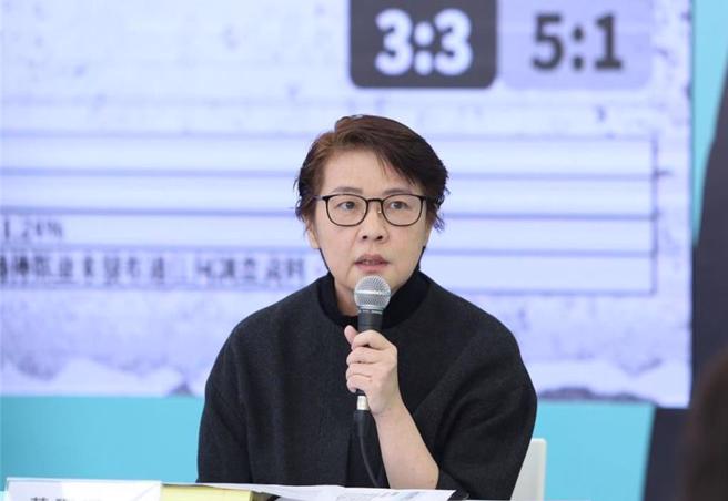 前立委郭正亮表示，黄珊珊（图）在这次竞选过程中，包括不分区怎么挑，还有辅选预算怎么分配、要不要蓝白配等3个关键决策，都跟她有关，所以一定会得罪人。（本报资料照片）