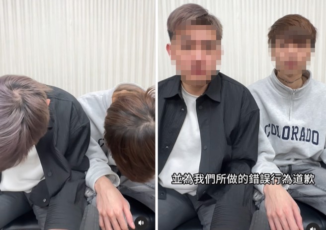 网红在被卖场提告后，晚间PO出道歉影片。（图／翻摄IG：dai_james0925）