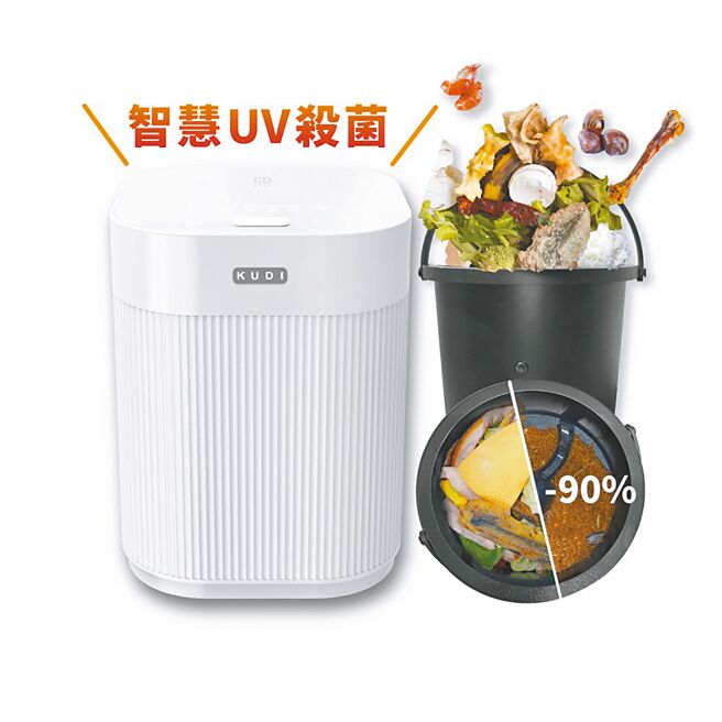 库迪KUDI智能厨余机，原价1万6800元，优惠价5980元。（虾皮购物提供）