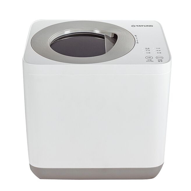 大同乾燥烘磨厨余机（TFC-3823CF），上盖的透明视窗设计方便查看，1万1900元。（大同提供）