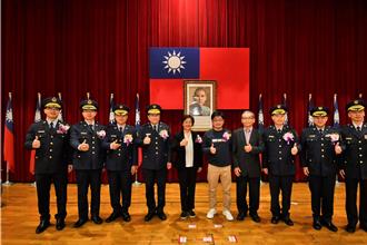彰化縣高階警官交接布達 王惠美主持寄予厚望