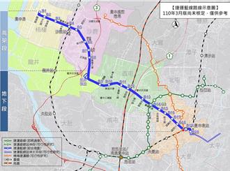 行政院送春節禮物！ 核定中捷藍線、台鐵海線雙軌可行研究計畫