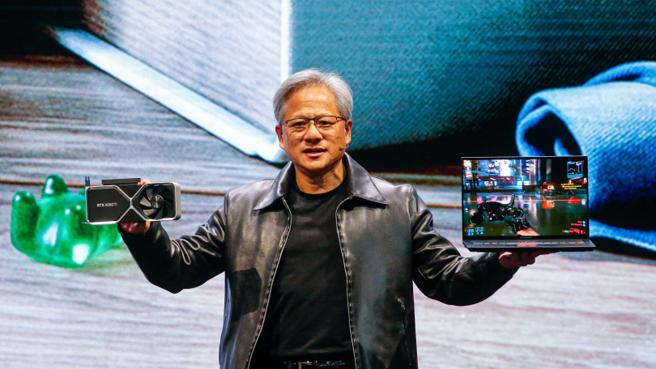 辉达执行长黄仁勋24日出席台湾分公司尾牙，点名9家台厂供应链。（图／报系资料照）