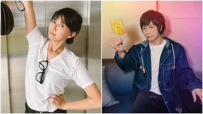 孫燕姿近日在社群透露自己生病時看科幻小說，釣出阿信回應。（圖/孫燕姿、阿信IG）