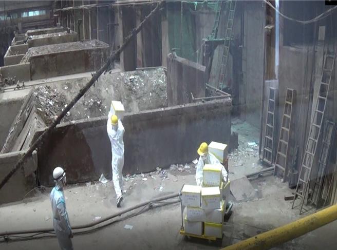 北市警方銷毀去年下半年查獲的三、四級毒品。（翻攝畫面）