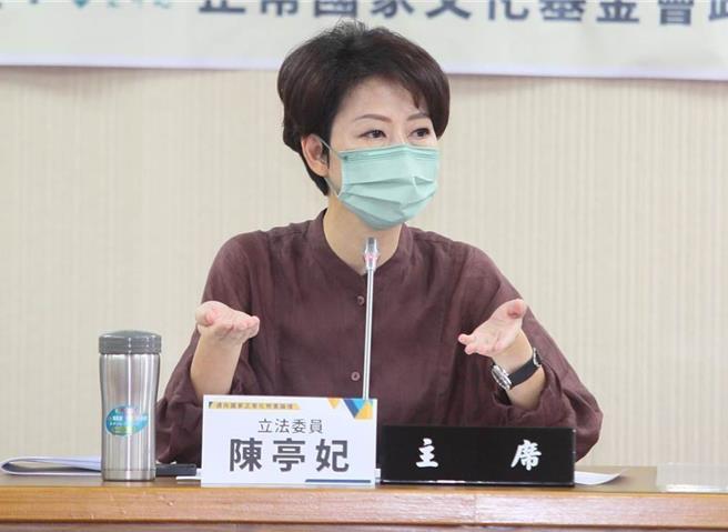 民進黨立委陳亭妃。（本報資料照片）
