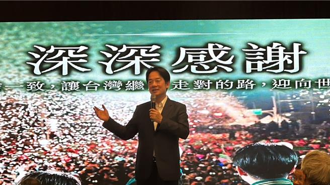 赖清德希望持续努力赢得苗栗乡亲支持。（民眾提供／李京升苗栗传真）