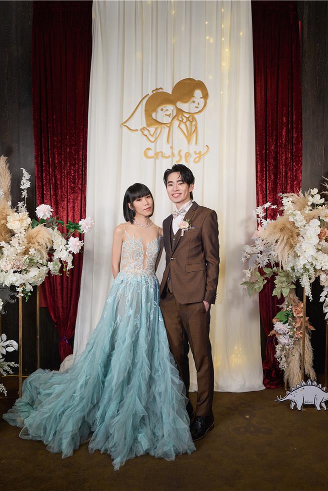 脆樂團29日在台北舉辦浪漫婚禮。（好多音樂提供）