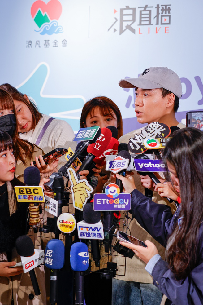 Toyz受访表示，之后的问题一律给律师处理。（浪LIVE提供）