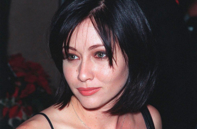 好莱坞女星香侬道荷堤（Shannen Doherty）。（图／shutterstock/达志）