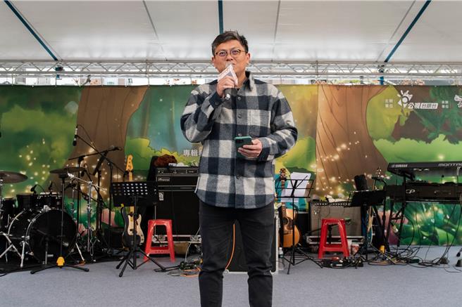 《咱的歌》總製作人黃培育。（公視台語台提供）