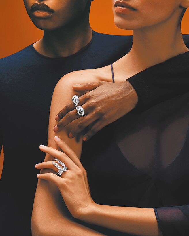 De Beers發表「Forces of Nature」系列第一篇章珠寶，以非洲動靈感設計8款戒指。（De Beers提供）