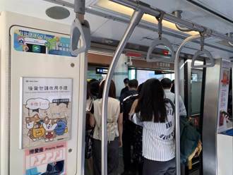 文湖線「列車異常」乘客塞爆 北捷曝原因