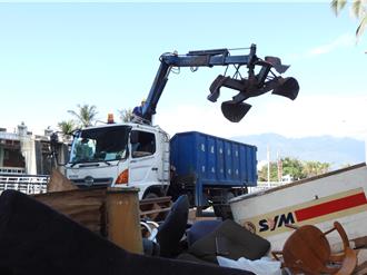 花蓮市年前大宗廢棄物爆量 登記件數破萬