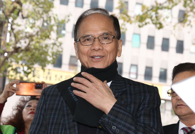 立法院长游锡堃。（资料照,姚志平摄）