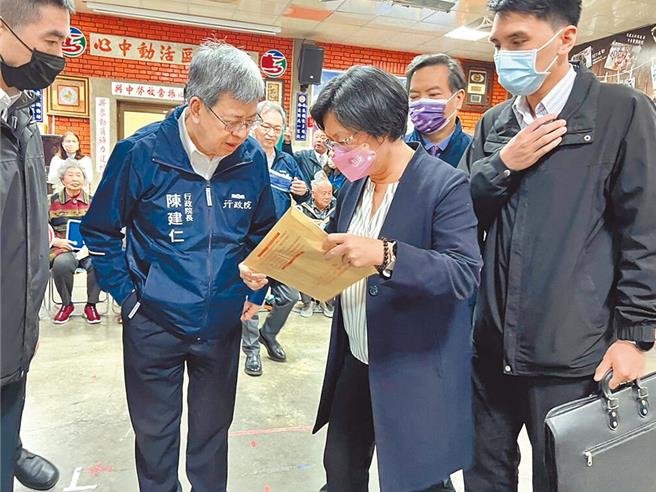 王惠美过去多次陈情，只要有中央长官到彰化就抓紧机会，从蔡英文、赖清德、苏贞昌，到过去担任副总统、现担任行政院长的陈建仁同样都拜托。（本报资料照片）