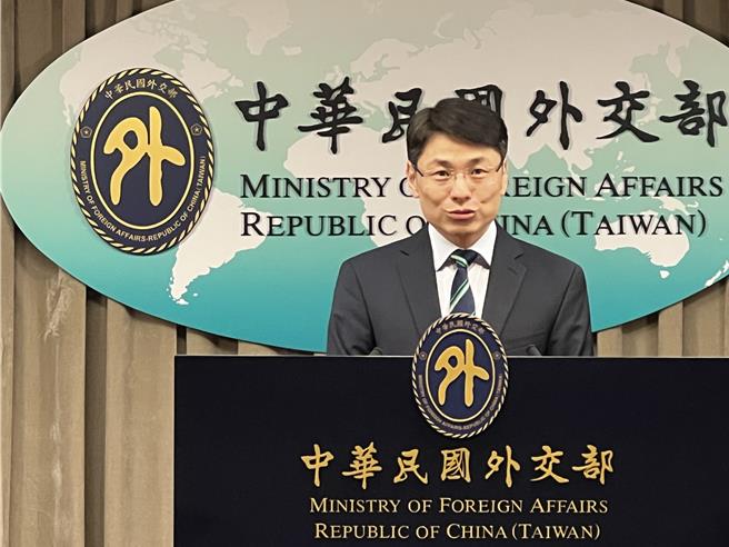 外交部副發言人蕭光偉。（蔡宗穎攝）