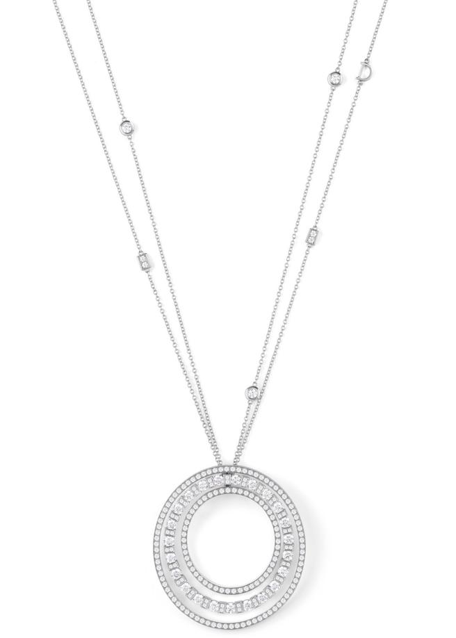 DAMIANI Belle Epoque美好年代系列钻石项炼，105万元。（DAMIANI提供）