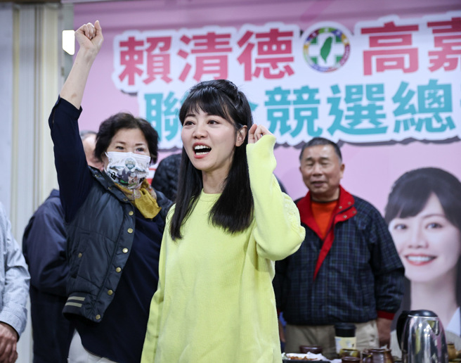 民进党立委高嘉瑜。（中时资料照，罗永铭摄）