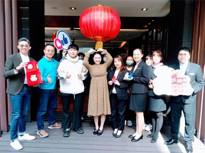 力丽日月潭三馆推出以春酒飨宴为主题、穿插过年活动，要让游客体验一场鸿运当头的新春旅游。图／曾丽芳