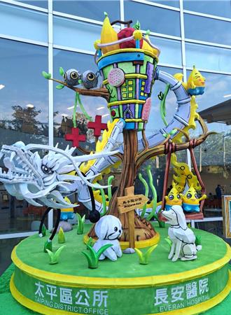 中台灣元宵燈會首發 太平區花燈搶先亮相