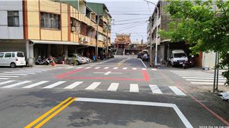 台南「這處」路面標線太醒目 車禍事故發生率下降75％