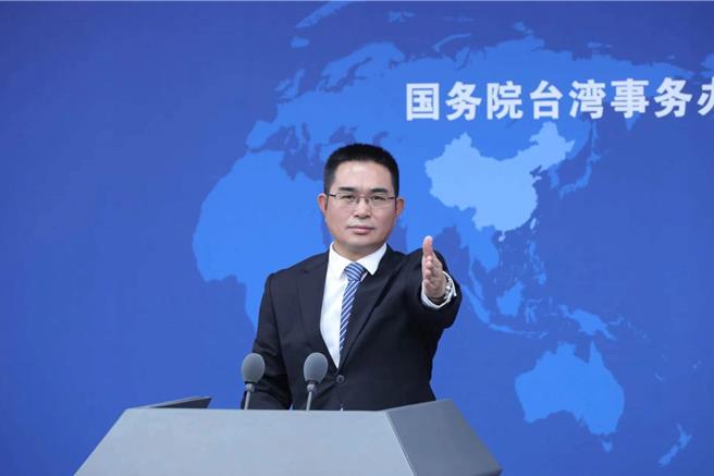 M503航線2月起更貼近海峽中線，大陸國台辦發言人陳斌華：不存在所謂的「海峽中線」。（大陸國台辦官網）