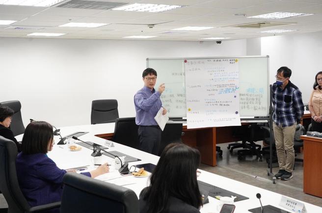 此次應變團隊的兵棋推演採無腳本方式進行（圖片來源：海洋保育署提供）
