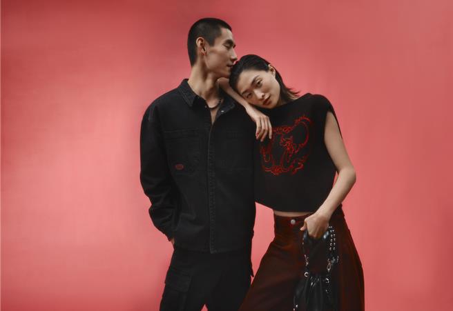 H＆M 2024新春系列開賣，限時消費送購物金。（H＆M提供／朱世凱台北傳真）