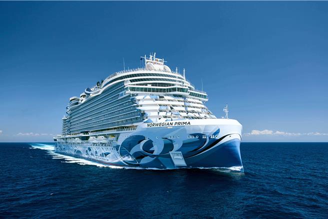 邮轮，挪威邮轮非凡号。（晴天旅游提供）