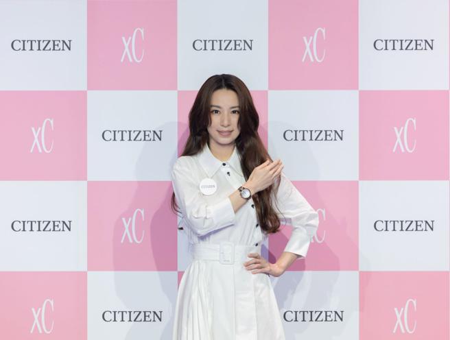 田馥甄代言CITIZEN逾十年，期許自己不斷成長、勇於打破框架，以最佳狀態詮釋CITIZEN女表之美。（CITIZEN提供）