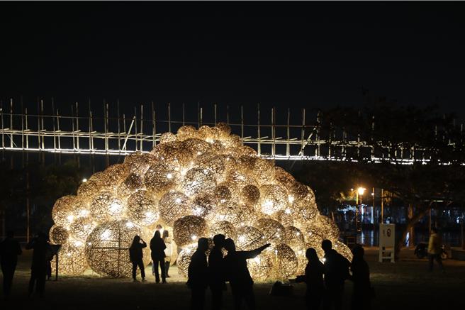 安平灯区将于本周六启灯。(台南市政府提供／曹婷婷台南传真)