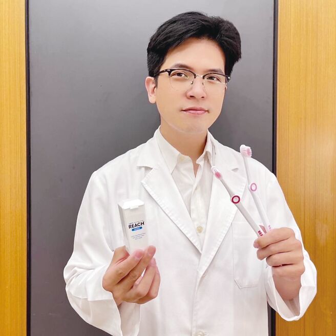 知名牙醫歐凱捷關心國人牙齒健康。圖／業者提供