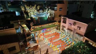 台南不只台灣燈會2大燈區 廟宇主題「埕南燈區」現身鬧區