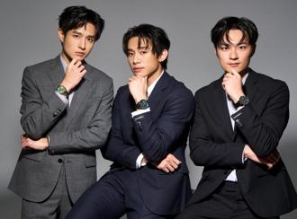 初孟軒、黃禮豐、吳秉宸三帥 戴CITIZEN表進軍演藝圈