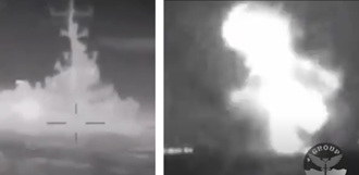 黑海艦隊又減一 烏克蘭再次擊沉俄軍飛彈艇  