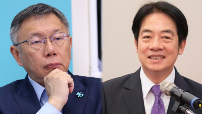 對於綠白喬立法院長，前立委郭正亮、孫大千認為，最後的關鍵拚圖，就是某個「藏鏡人」讓柯文哲相信珊昌配。圖為民眾黨主席柯文哲（左）和民進黨主席賴清德（右）。（合成圖／中時資料照、總統府提供）