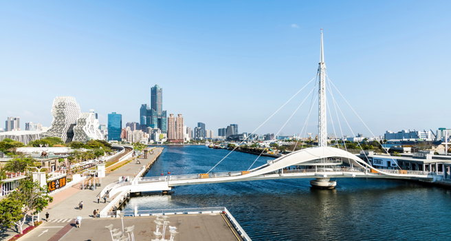 高雄被波兰YouTuber安德认证为好居住的城市。（图:shutterstock/达志）