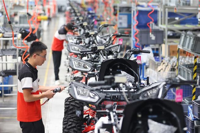 大陆去年一般公共预算收入逾21兆元人民币，同比增6.4％。（摘自中新社）