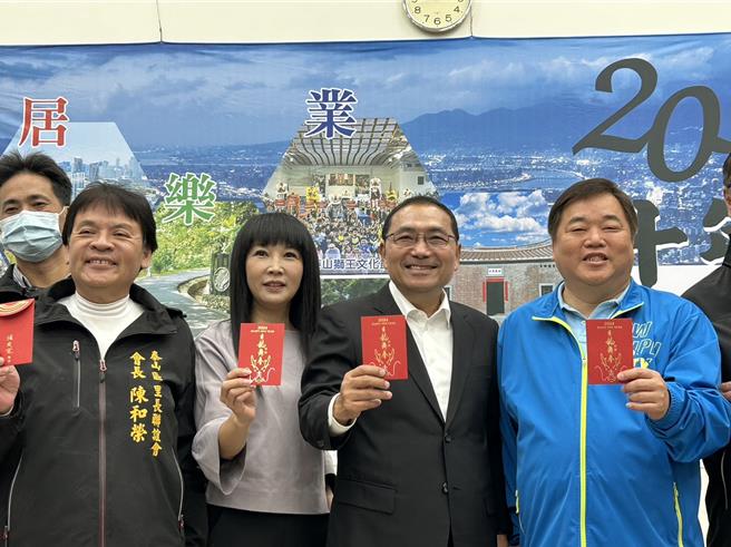 新北市長侯友宜今（1）日出席行動治理來到第三站泰山。（劉瑋晴攝）