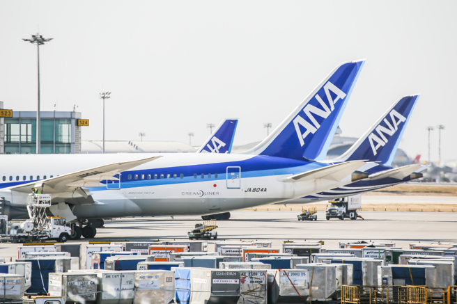 全日空（ANA）2架班機在1日上午10點閣下，於大阪伊丹機場産生碰撞。（示意圖：Shutterstock／達志）