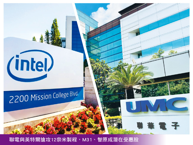 联电、英特尔合作 谁受惠？(图/先探投资周刊提供)
