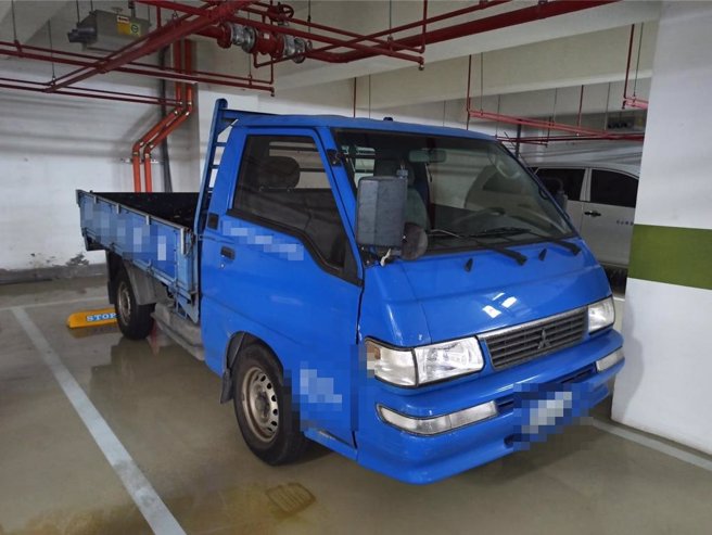 新北分署拍賣1輛得利卡自用小貨車。（行政執行署新北分署提供）
