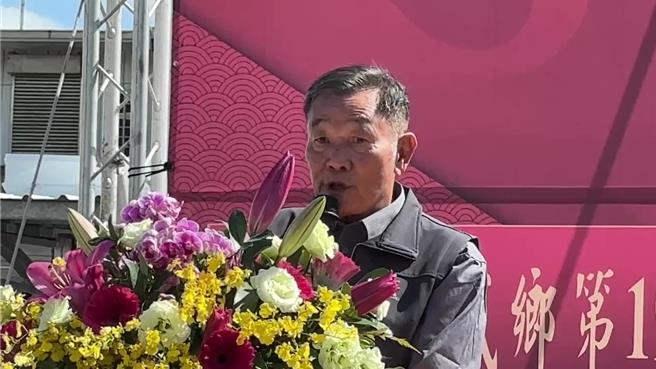 大武代理乡长赵世崇今天就任。（蔡旻妤摄）