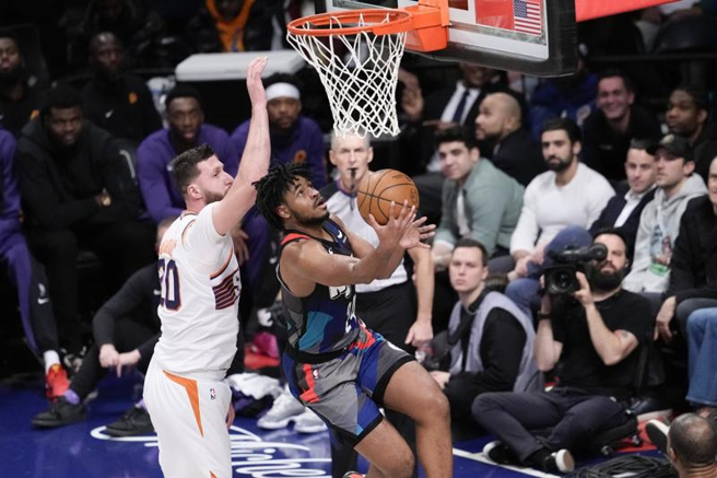 NBA籃球比賽。（美聯社）