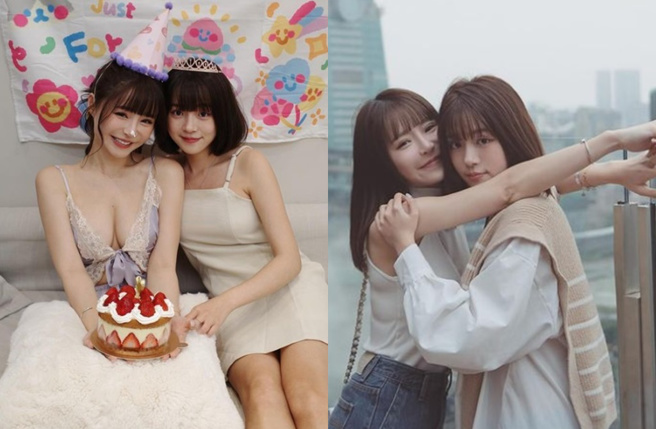 元元和妹妹绮绮都拥有高顏值和火辣身材。（图／取自IG）