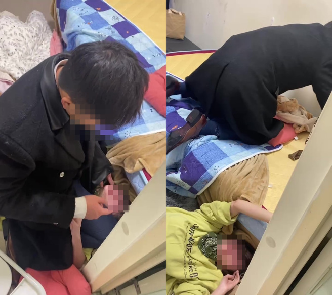 北市一名黄姓二房东分租套房给孙姓大陆籍女子，去年12月初追求孙女不成爆发纠纷，1月25日黄男已更换门锁为由，强行进入孙女屋内，在房间内爆打孙女，导致顏面粉碎性骨折，几近毁容。（翻摄画面）