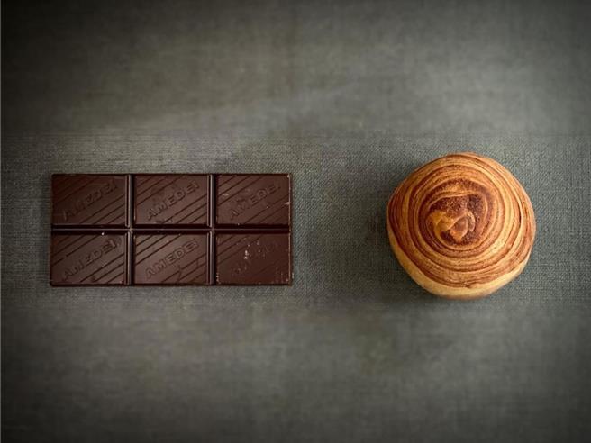 AMEDEI巧克力金沙千层酥，官网价780元。（AMEDEI提供／朱世凯台北传真）