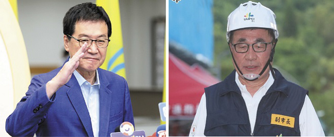 国民党不分区立委韩国瑜当选立法院长，针对秘书长人选，国民党立委赖士葆点名台北市副市长李四川（右）及前立委费鸿泰（左）两人。（合成图/本报资料照片）