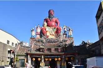 竹南五穀宮科技護眾生 電腦智慧光明燈啟用